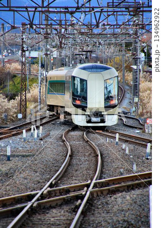 日光線『下今市駅』から『東武日光駅』へ…【特急リバティ】500系 134962922