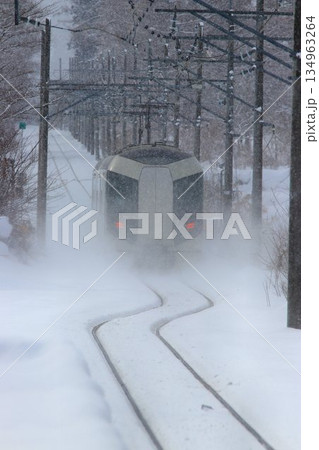 雪国・南会津…凍てつく鉄路を行く【特急リバティ】500系 雪国・南会津…凍てつく鉄路を行く【特急リバティ】500系 134963264
