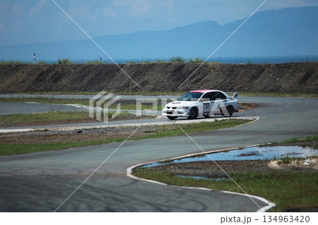 大牟田市　レース場　ジムカーナ、 134963420