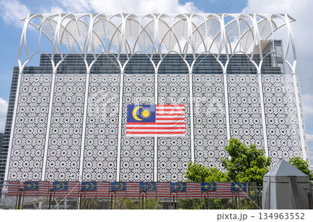 マレーシア財務省庁舎の外観, プトラジャヤ, マレーシア 134963552