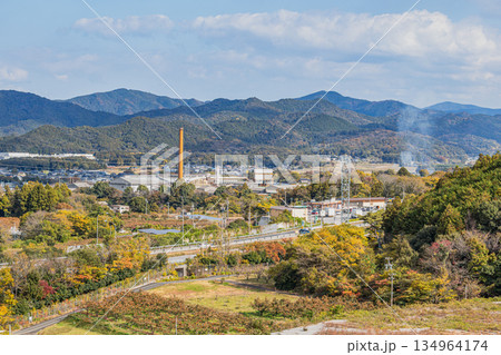 新城市の街並み(愛知県) 新城市の街並み(愛知県) 134964174