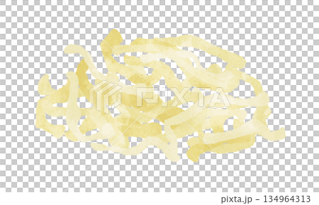 Dried daikon radish 134964313