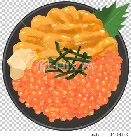 うにいくら丼 134964358