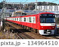 三崎口へ向けて京急本線をゆく京浜急行電鉄1000形1700番台（特急・三崎口表示） 134964510