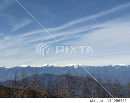 富士スバルラインから望む南アルプス 富士スバルラインから望む南アルプス 134966435