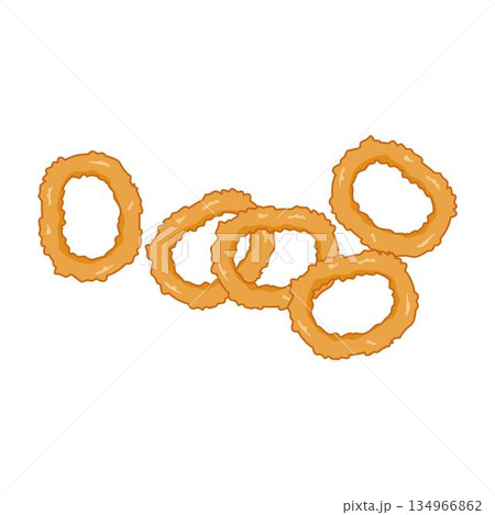 Crispy Fried Squid Rings, onion ring or calamari ring Crispy Fried Squid Rings, onion ring or calamari ring 134966862