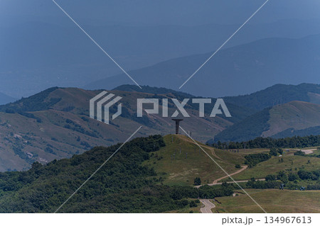 Didgori Battle monument in the Caucasus Mountains Didgori Battle monument in the Caucasus Mountains 134967613