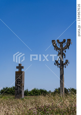 Didgori Battle monument in the Caucasus Mountains Didgori Battle monument in the Caucasus Mountains 134967616