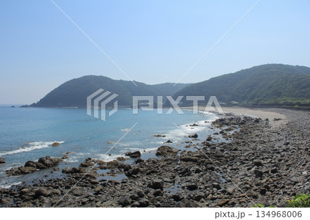高知県 足摺サニーロードの風景 高知県 足摺サニーロードの風景 134968006