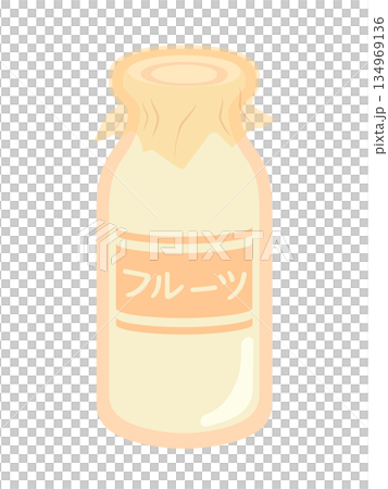 水果牛奶圖標 134969136