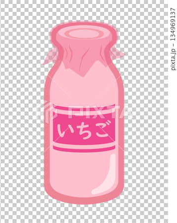 strawberry milk icon 134969137