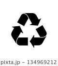 Recycle Symbol Vector icon 134969212
