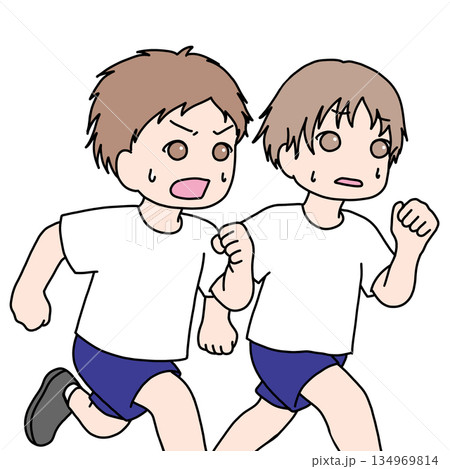 駆けっこ 134969814