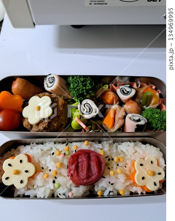 懐かしいお母さんのお弁当 134969995