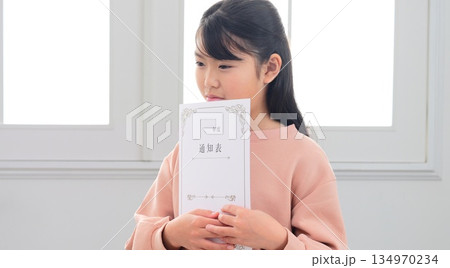 通信簿 親子の会話 134970234