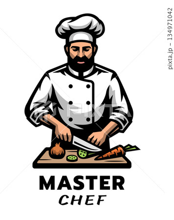 Master chef logo. 134971042