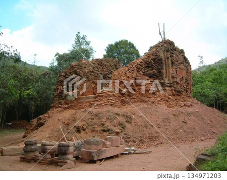 ベトナム　ミーソン遺跡の旅 134971203