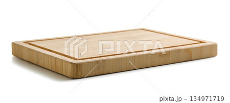 new empty wooden cutting board new empty wooden cutting board 134971719