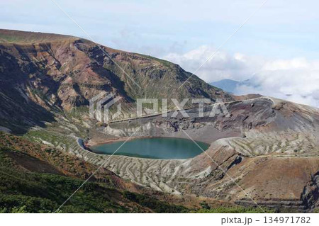 御釜　お釜　蔵王 134971782