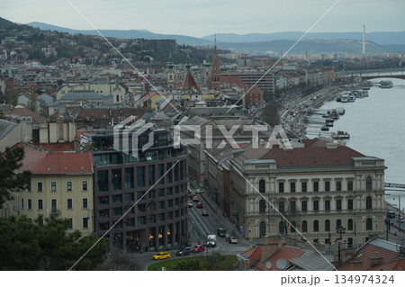 ハンガリー_ブダ城 134974324