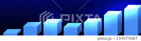 Finance Analytics Growth Up 3D Rectangular Cubes, Business Investment Stats, Financial Analysis Graph Up, Stock Chart Data Base, Trading Statistics Business Presentation Slides. Vector illustration Finance Analytics Growth Up 3D Rectangular Cubes, Business Investment Stats, Financial Analysis Graph Up, Stock Chart Data Base, Trading Statistics Business Presentation Slides. Vector illustration 134975067