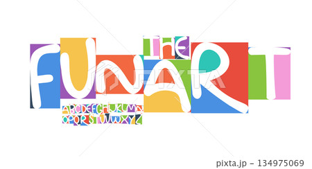 Color Font Logo Alphabet Vector Fun Geometric Letter Set Blocky Typography, Art Typographic Design for Title Text, Festive Typo Poster Headline, Type Fest Logotype, Colorful Fonts. Vector Typeface. Color Font Logo Alphabet Vector Fun Geometric Letter Set Blocky Typography, Art Typographic Design for Title Text, Festive Typo Poster Headline, Type Fest Logotype, Colorful Fonts. Vector Typeface. 134975069