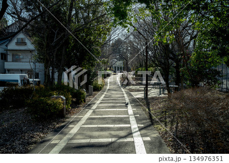 東京都北区赤羽緑道公園 陸軍兵器補給廠専用線廃線跡 東京都北区赤羽緑道公園 陸軍兵器補給廠専用線廃線跡 134976351