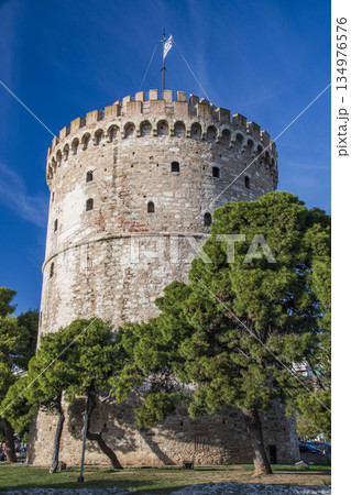 ギリシャのテッサロニキでの観光風景 134976576