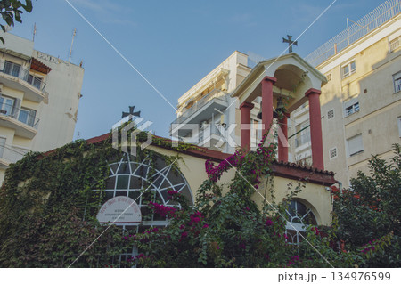 ギリシャのテッサロニキでの観光風景 134976599