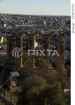 アテネの街風景 134976755