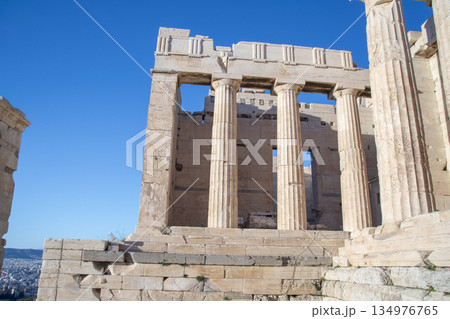 アテネの街風景 134976765