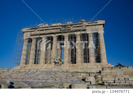 アテネの街風景 134976771