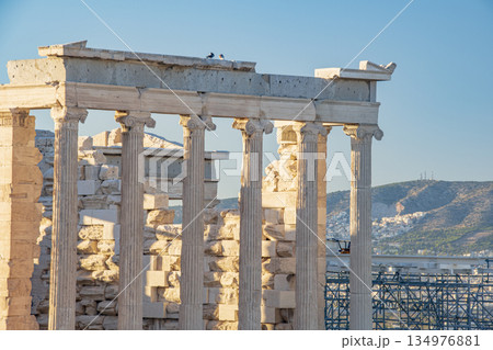 ギリシャのアテネでの観光風景 134976881