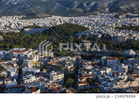 ギリシャのアテネでの観光風景 134976894