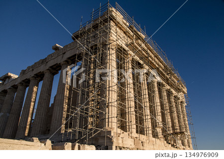 ギリシャのアテネでの観光風景 134976909