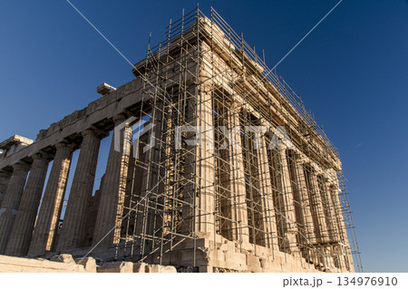 ギリシャのアテネでの観光風景 ギリシャのアテネでの観光風景 134976910