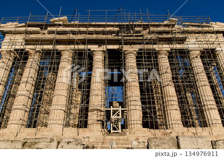 ギリシャのアテネでの観光風景 134976911