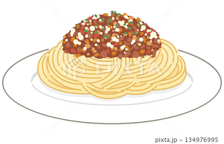 ミートソースパスタ 134976995