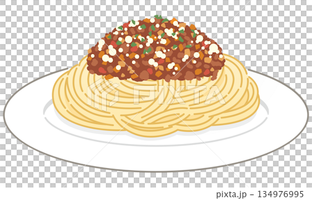 ミートソースパスタ 134976995