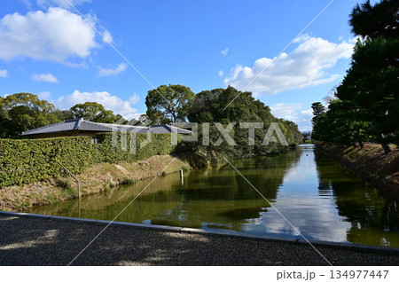 大仙陵古墳にある周壕(大阪府堺市) 大仙陵古墳にある周壕(大阪府堺市) 134977447