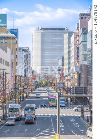 高崎駅から高崎市役所へ続くシンフォニーロード【群馬県高崎市】 134978142