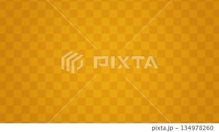 ゴールドの市松模様のシンプルな背景素材] 134978260