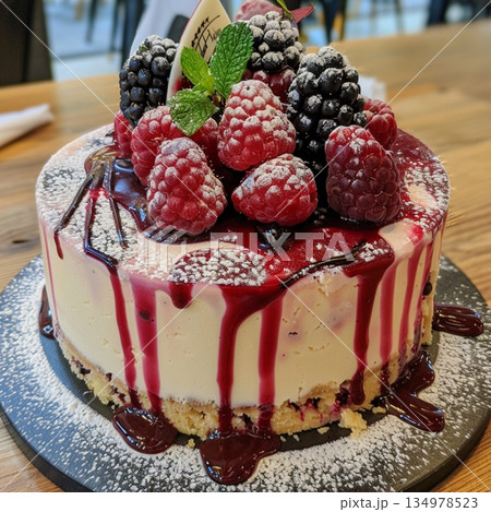 ラズベリーチーズケーキ ラズベリーチーズケーキ 134978523