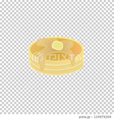 パンケーキのイラスト 134979269
