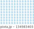 水彩風の菱形を並べた水色の背景 134983403