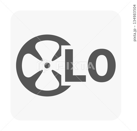 Fan Speed Low Vector Iconのイラスト素材 [134983504] - PIXTA