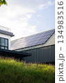 Eco House With Solar Roof 134983516