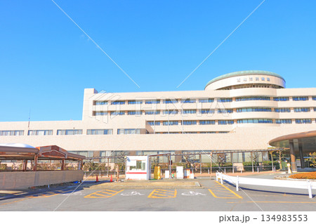 愛知県西尾市、西尾市民病院の風景 134983553