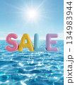 カラフルなSALEの文字 134983944