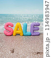 カラフルなSALEの文字 134983947